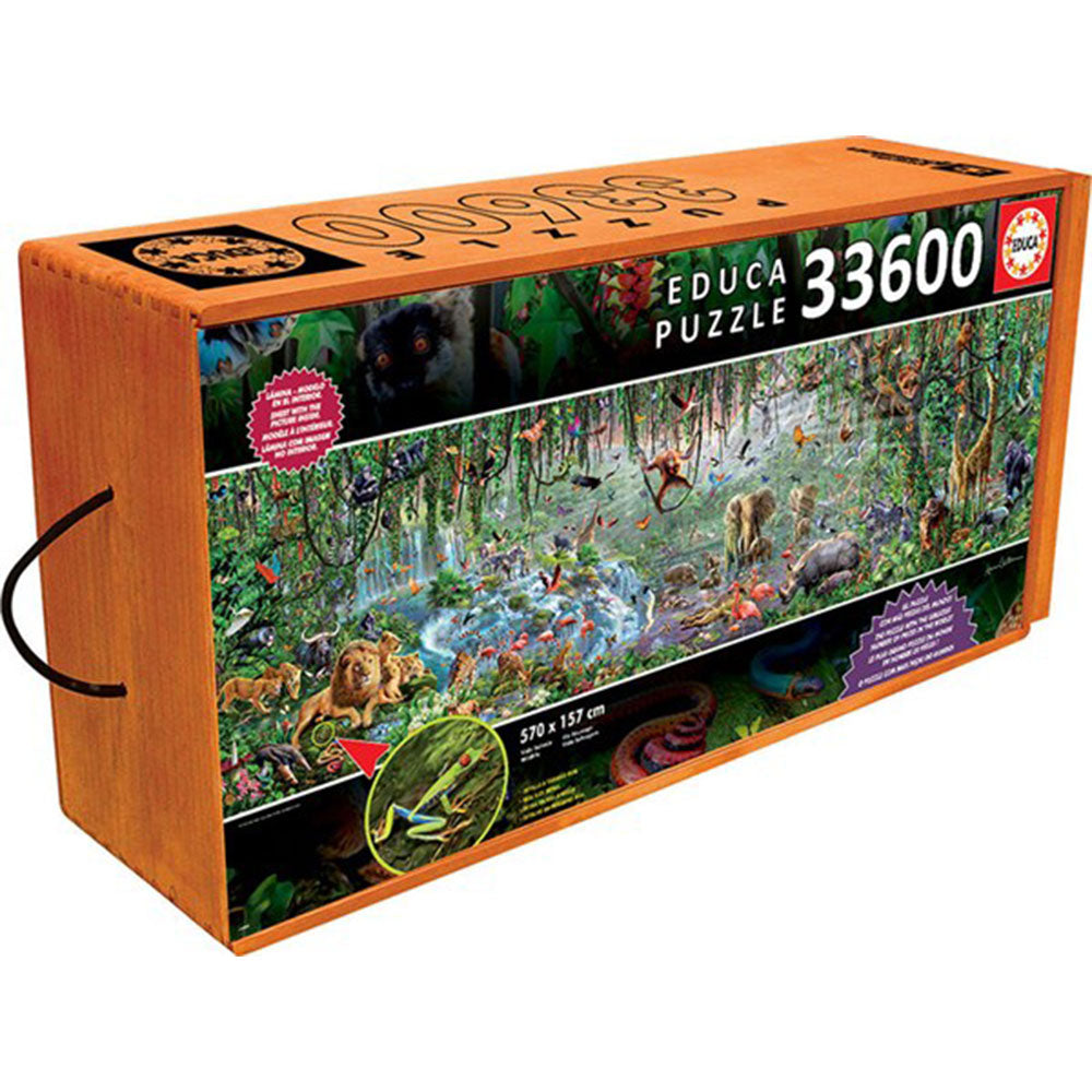 Educa Wildlife Educational Jigsaw Puzzle 33600pcs