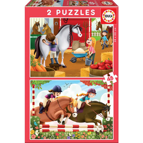 Educa Puzzle Collection 2 sets with 48pcs