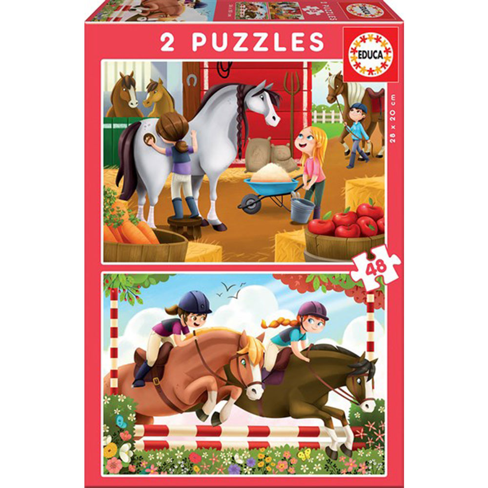 Educa Puzzle Collection 2 Sets mit 48 Teilen