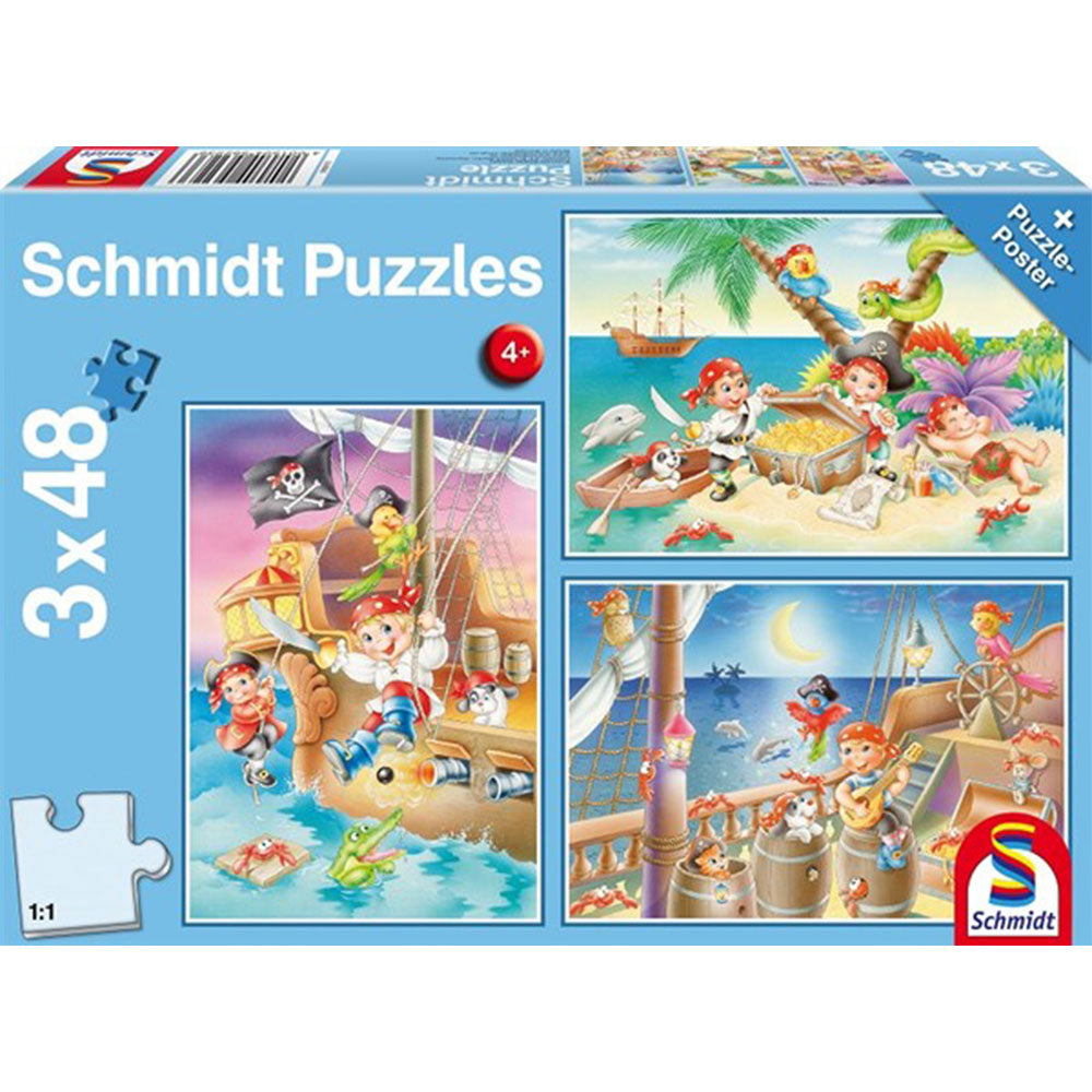  Schmidt Puzzle 3x48tlg