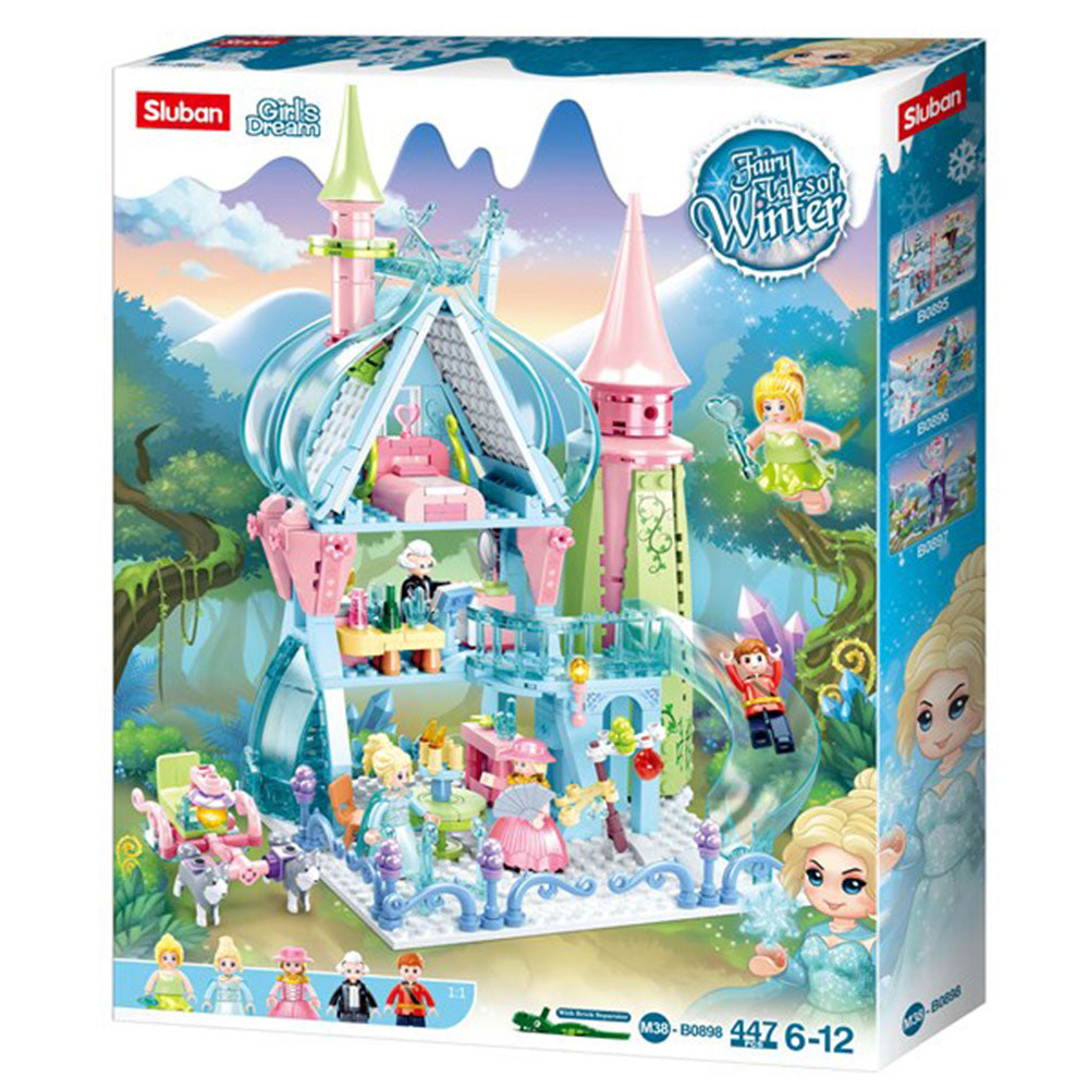 Sluban Fairy Tales of Winter Castle Building Blocks 447pcs