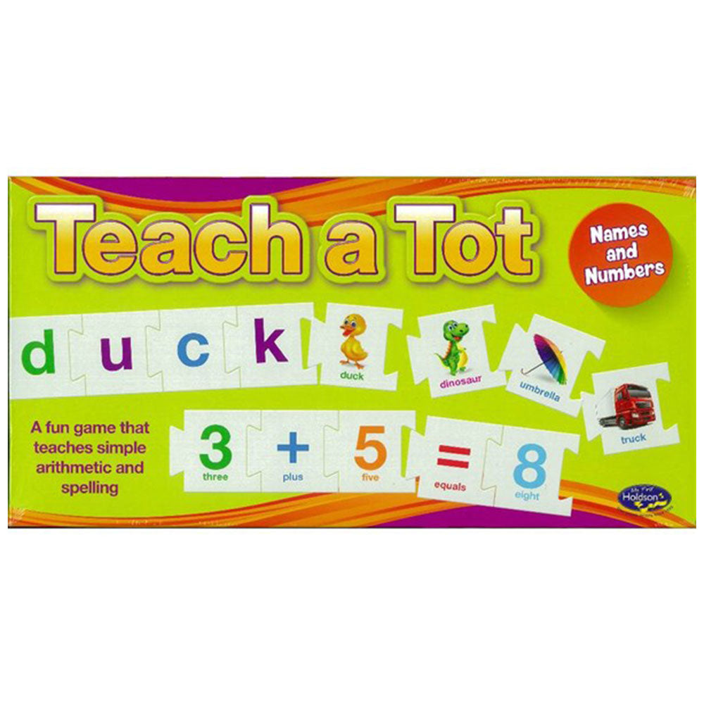 Teach a Tot Education Game for Kids 144pcs