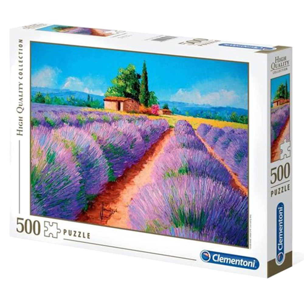 Clementoni Lavender Scent Jigsaw Puzzle 500pcs