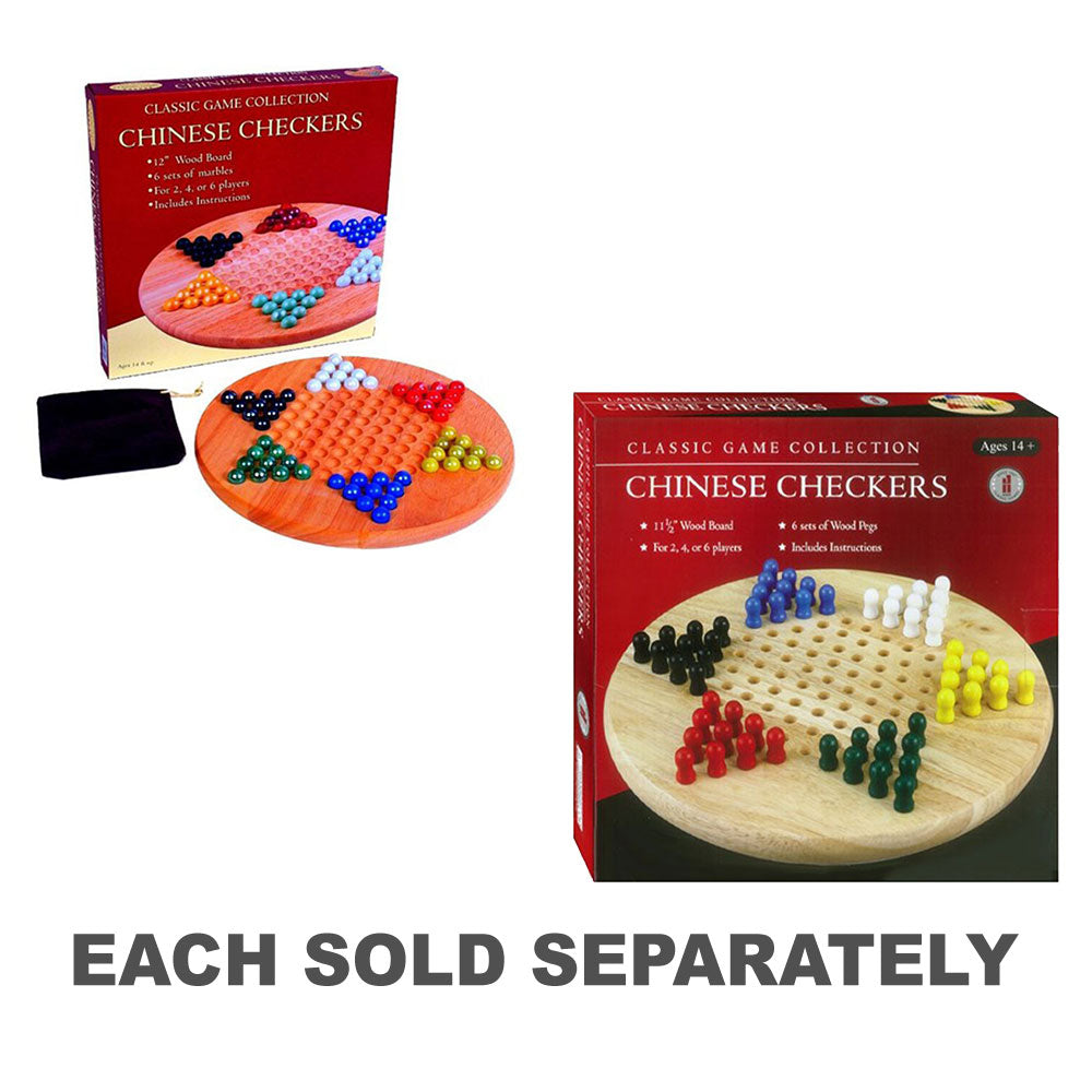 Classic Wooden Chinese Checkers Board Game