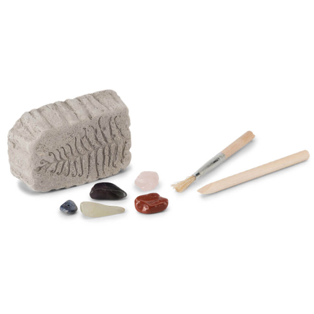 Kit de geología para excavación de piedras preciosas