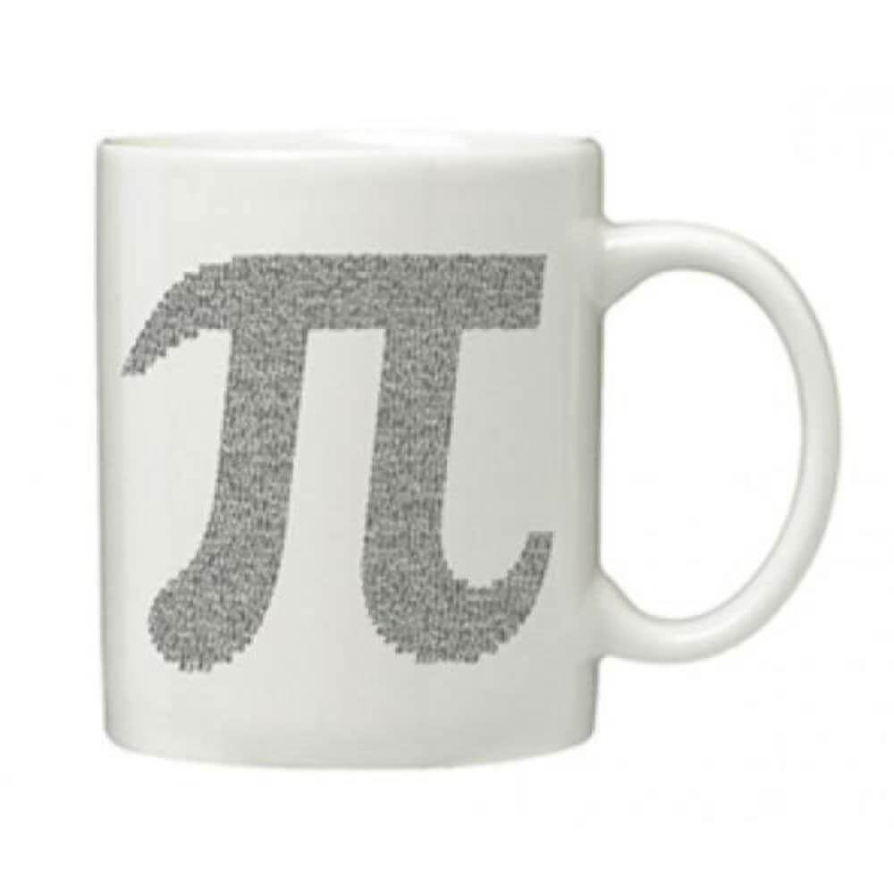 Pi Coffee Mug (Super White)
