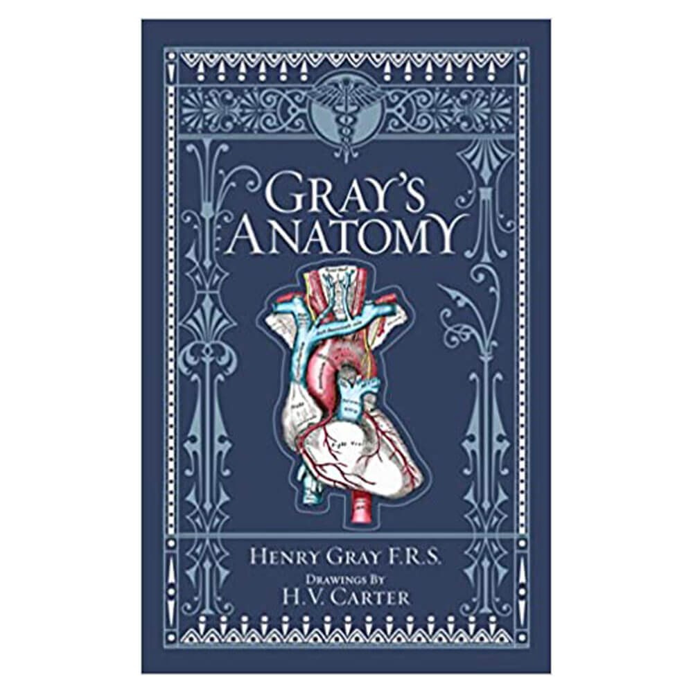 Gray's Anatomy Book in Leather Bound
