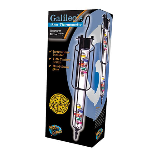 Hängendes Galileo-Thermometer