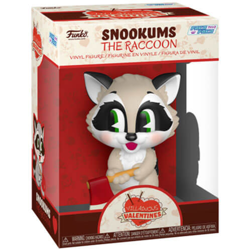 Villainous Valentines Snookums the Raccoon パカパカ ビニール