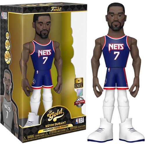 NBA: Nets Kevin Durant (CE'21) US Exclusive 12" Vinyl Gold
