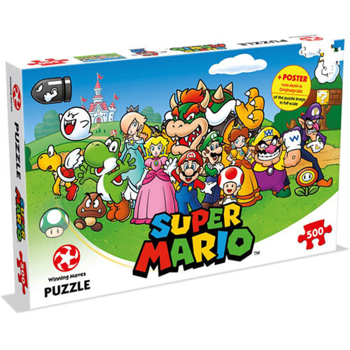 Super Mario 500 Piece Jigsaw Puzzle