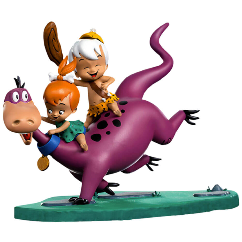 Dino Pebbles and Bamm-Bamm 1:10 Scale Statue