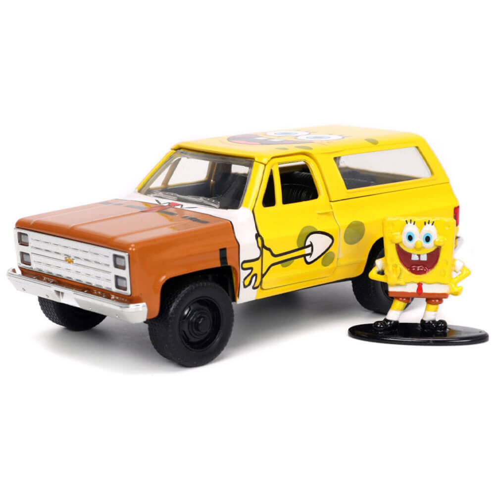 1980 Chevy K5 Blazer w/ SpongeBob 1:32 Scale Hollywood Ride
