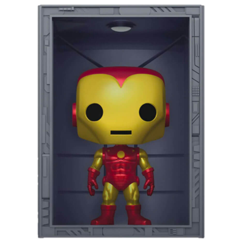 Iron Man Model IV Metallic US Exclusive Pop! Deluxe