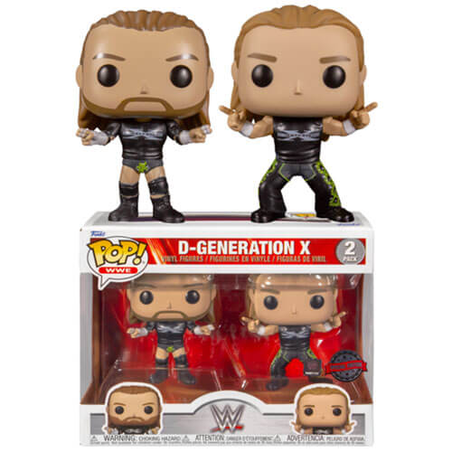 WWE DX US Exclusive Pop! 2-Pack
