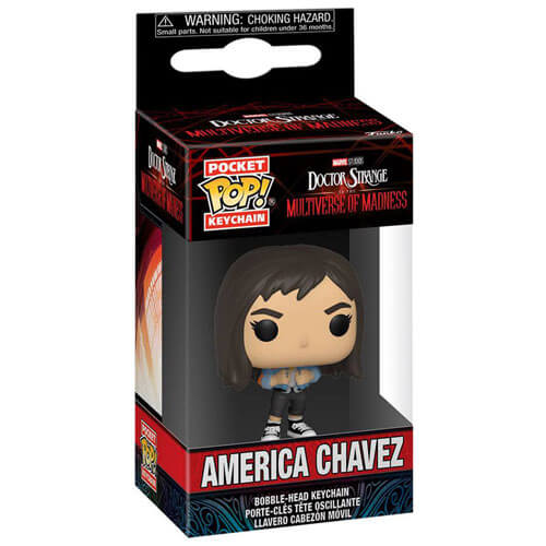 Doctor Strange 2 America Chavez Pocket Pop! Schlüsselanhänger