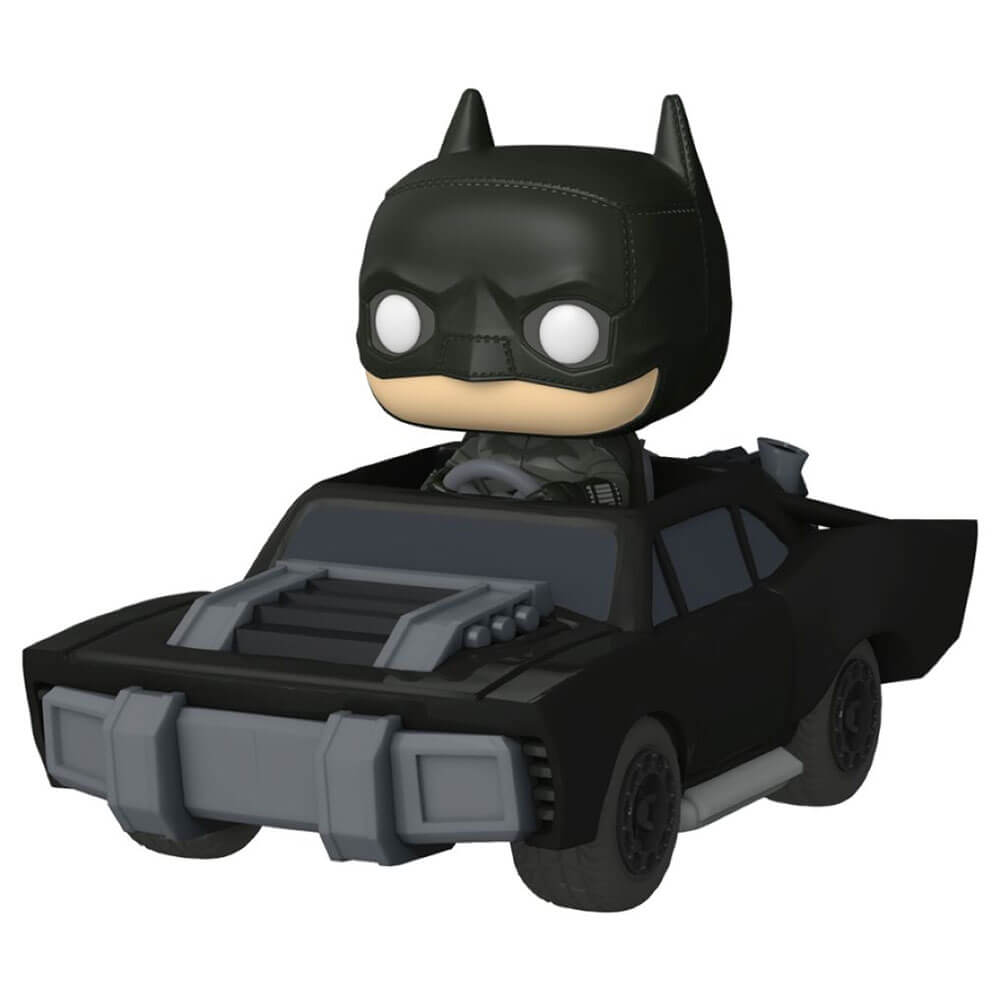 The Batman Batman in Batmobile Pop! Ride