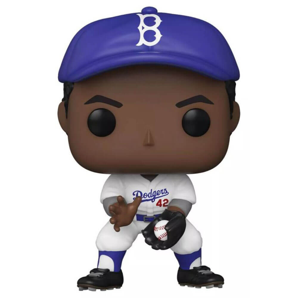 Icons Jackie Robinson with Mask Pop! Vinyl