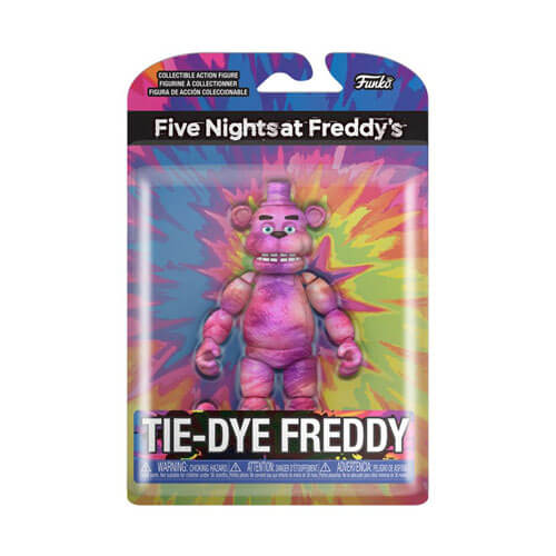 Five Nights at Freddy's Freddy Tie Dye 5" Action Figure