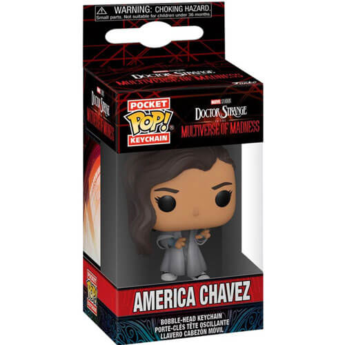 Doctor Strange 2 America Chavez Pocket Pop! Keychain