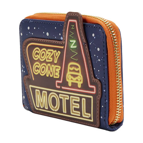 Cars Cozy Cone Motel Zip Purse