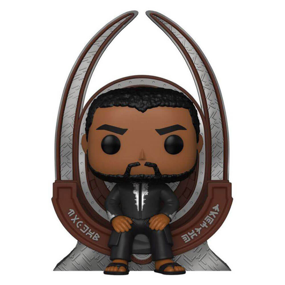 Black Panther (2018) T’Challa on Throne US Excl. Pop! Deluxe