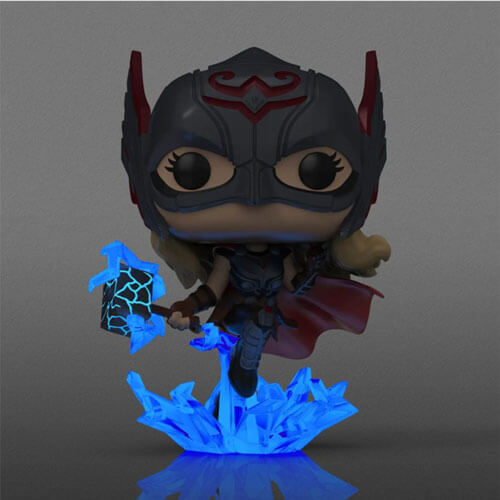 Thor 4 Love and Thunder Mighty Thor Glow US Exclusive Pop!