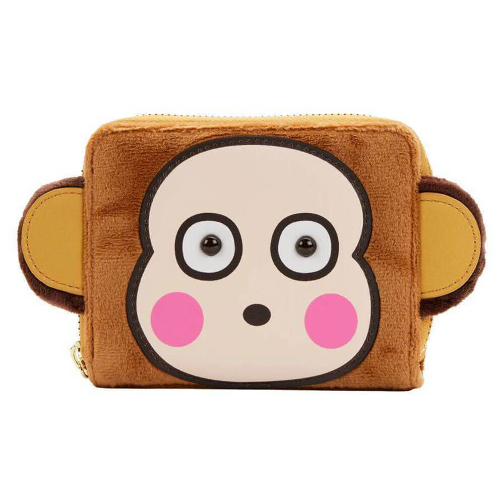 Sanrio Monkichi Costume Zip Around Wallet