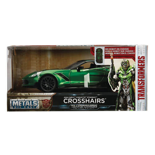 Transformers 5 Crosshairs Chevy Corvette Stingray 1:24 Scale