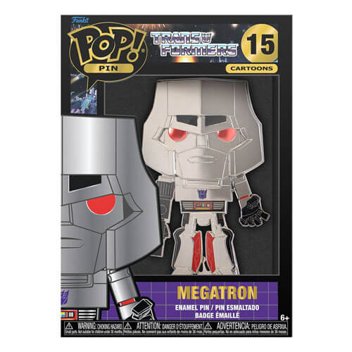 Transformers (TV) Megatron 4" Pop! Enamel Pin