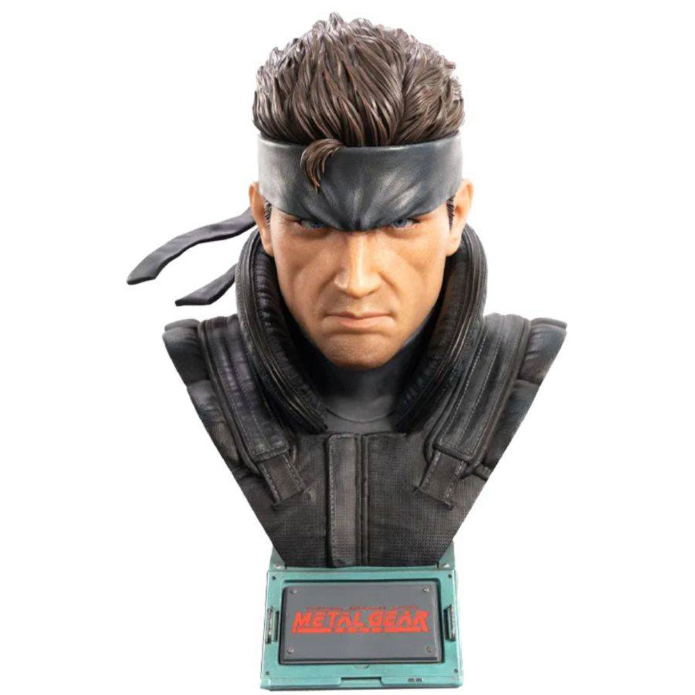 Metal Gear Solid Snake Life-Size Bust
