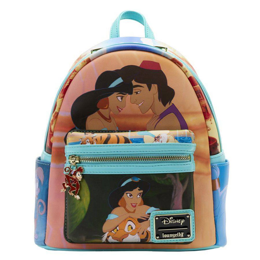 Aladdin 1992 Jasmine Princess Scenes Mini Backpack