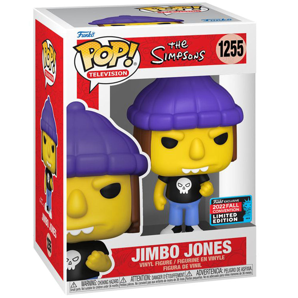 Simpsons Jimbo Jones NYCC 2022 US Exclusive Pop! Vinyl