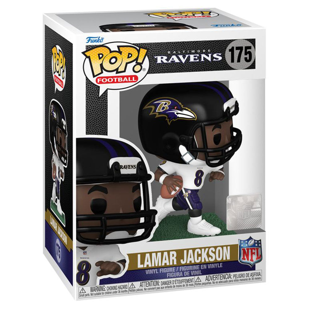 NFL: Ravens Lamar Jackson Away Pop! Vinyl