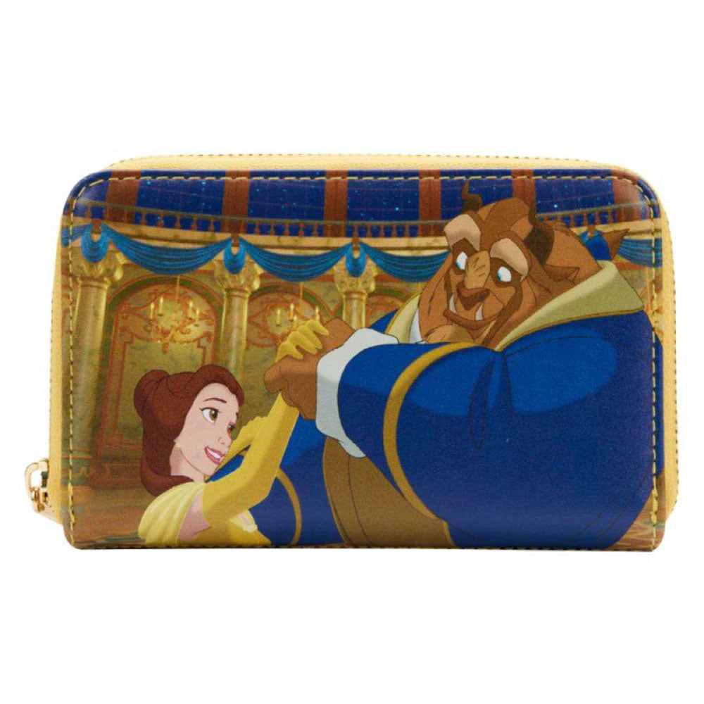 Beauty and the Beast 1991 Scenes Zip Purse