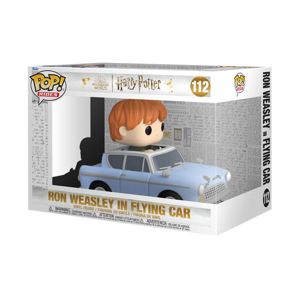 Harry Potter Ron Weasley in Flying Car Pop! Ride