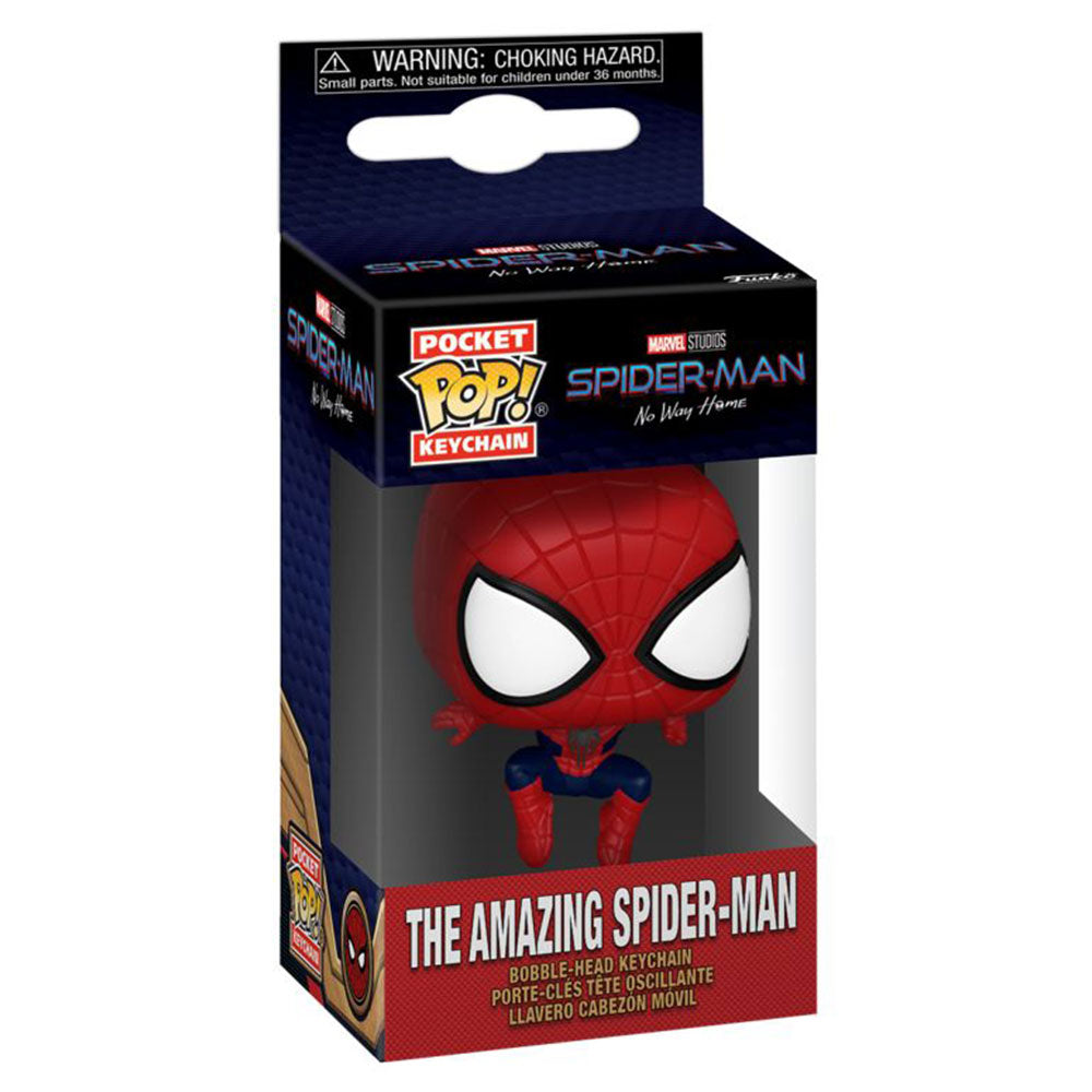 Spider-man: ingen väg hem den fantastiska spider-man popen! Nyckelring