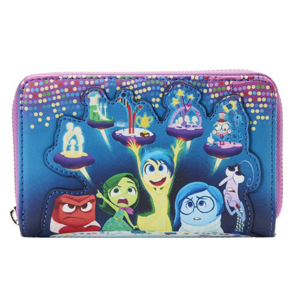 Inside Out Control Panel Zip Purse