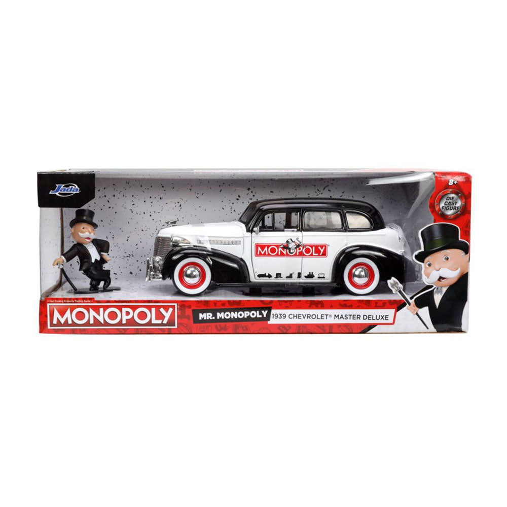 Monopoly mr Monopoly & 39 chevy master deluxe schaal 1:24