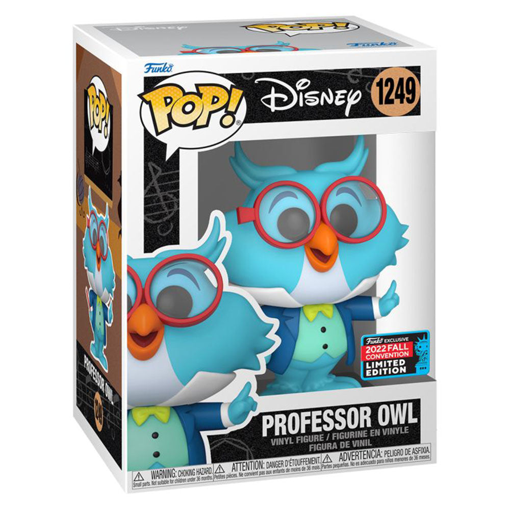 Disney Professor Owl NYCC 2022 US Exclusive Pop! Vinyl