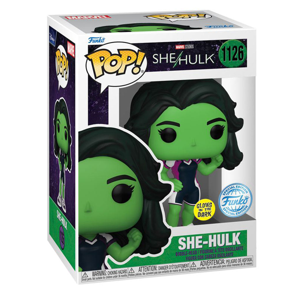 She-Hulk Glow US Exclusive Pop! Vinyl