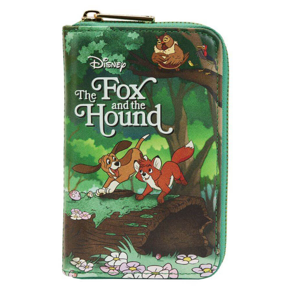 The Fox & the Hound Classic Book Zip Around Purse