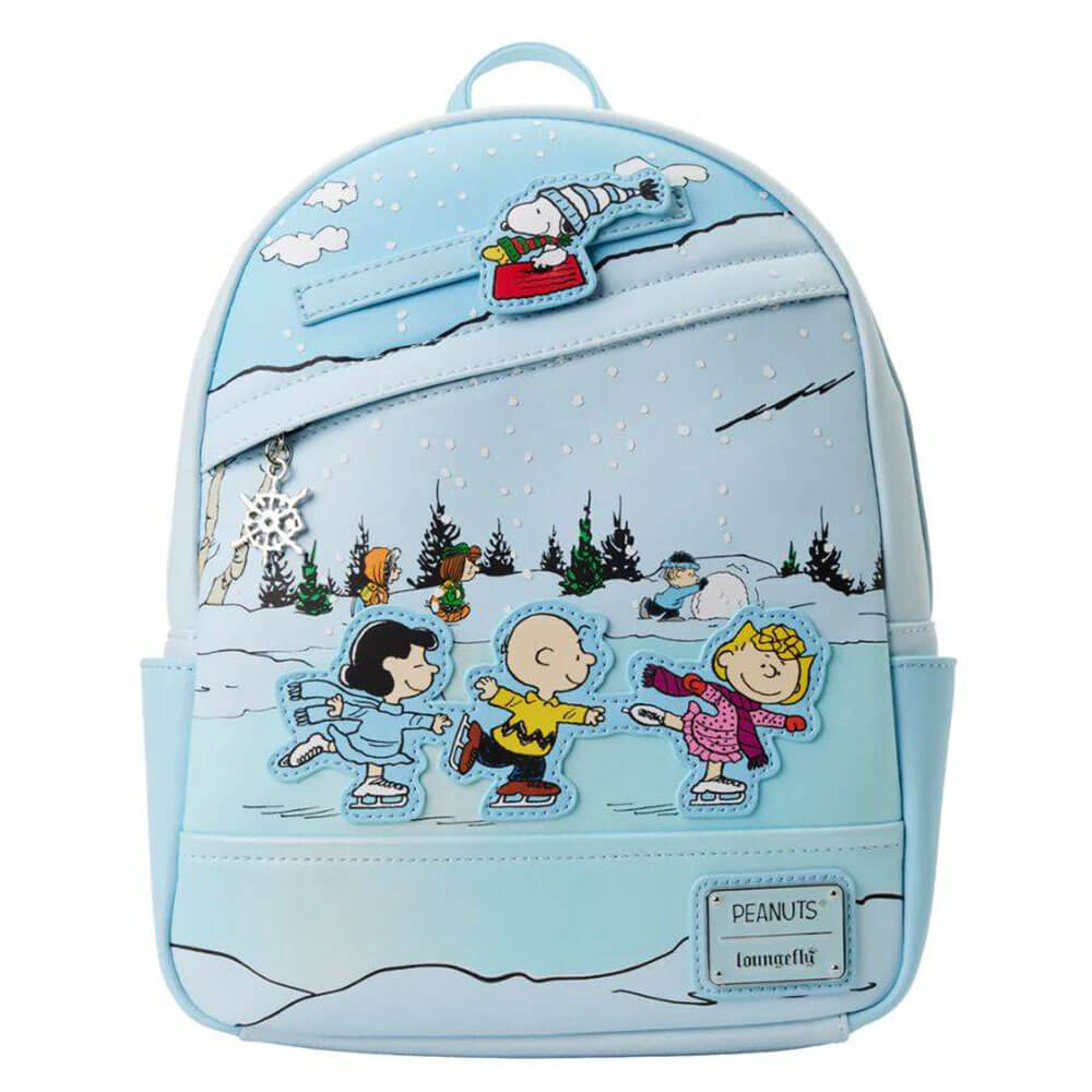 Peanuts Ice Skating Mini Backpack