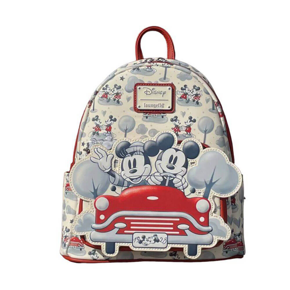 Mickey & Minnie Springtime Car US Exclusive Mini Backpack
