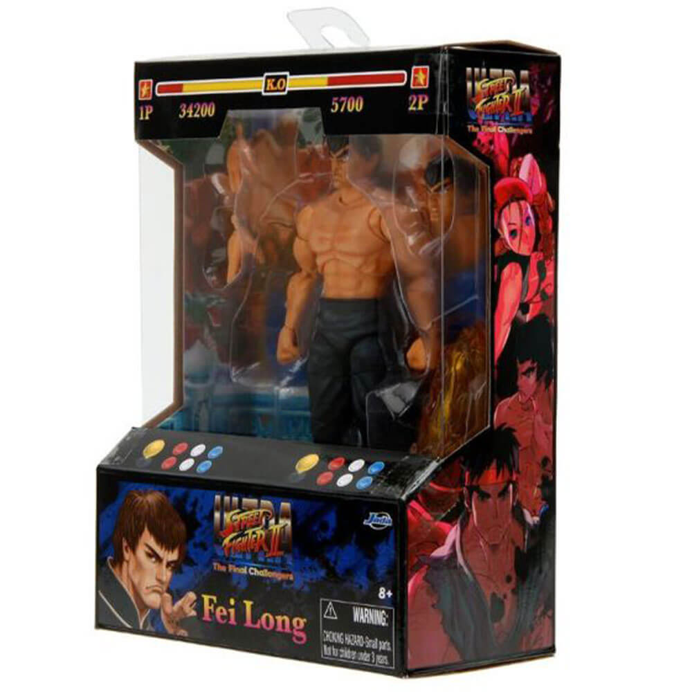 Street Fighter Fei Long 6" Action Figure