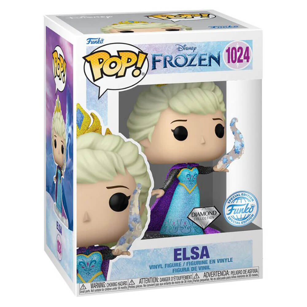 Disney Princess Elsa Ultimate Glitter US Exclusve Pop! Vinyl