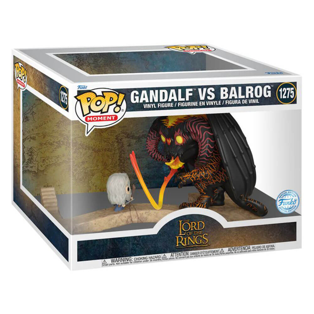 Lord of the Rings Gandalf vs Balrog US Exclusive Pop! Moment