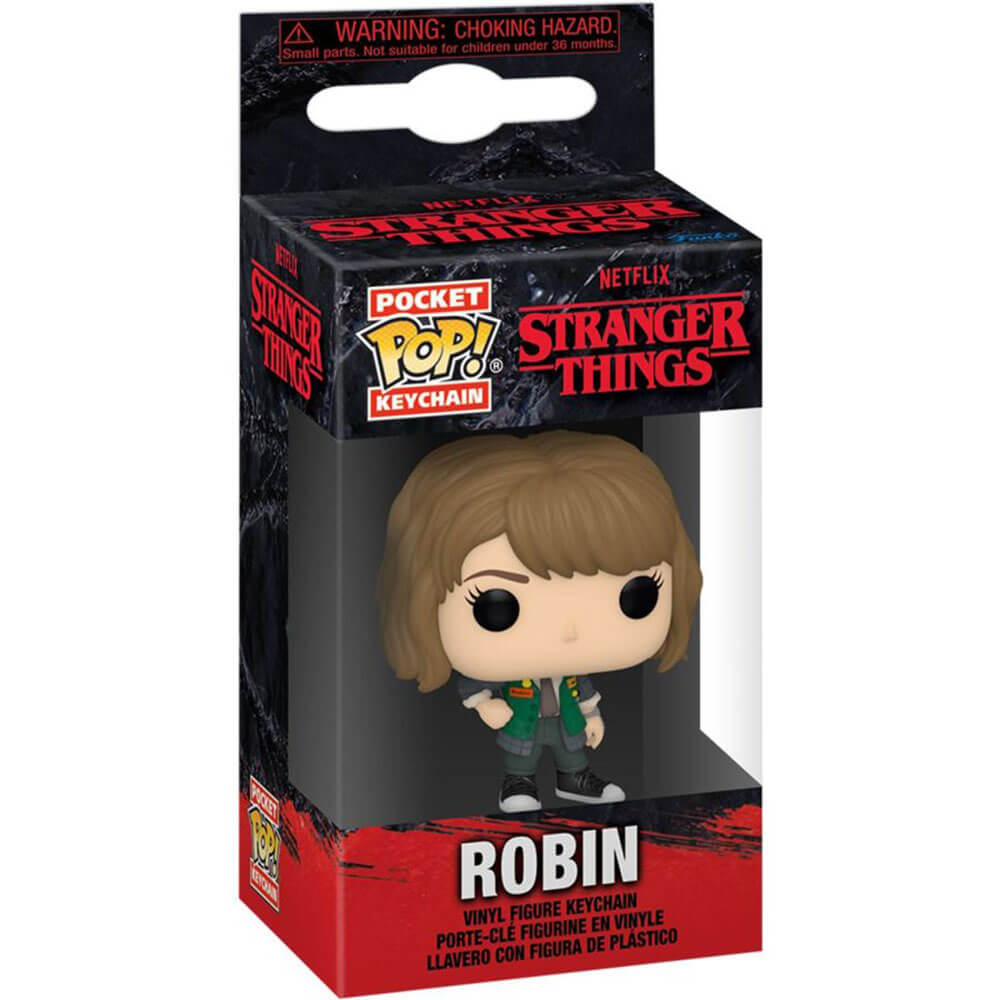 Stranger Things Robin Season 4 Pocket Pop! Keychain