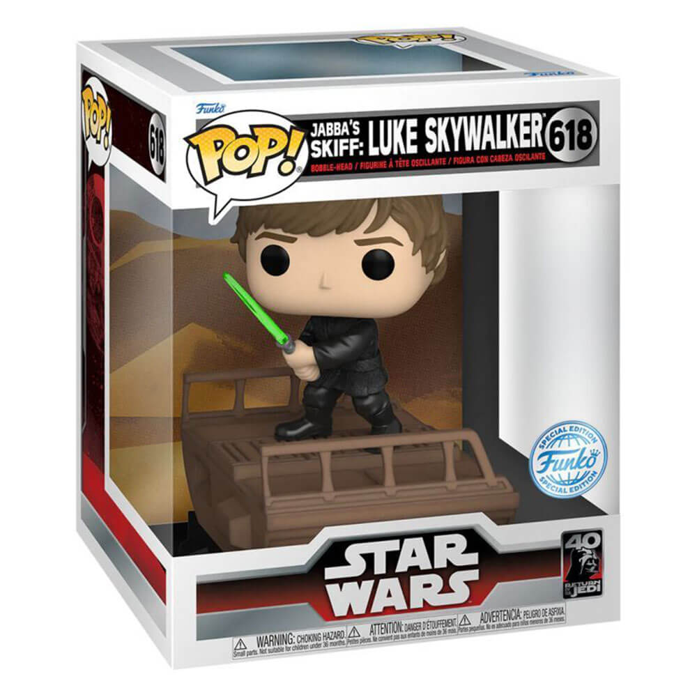 Star Wars Luke Skywalker Build-A-Scene US Exclsv Pop! Deluxe