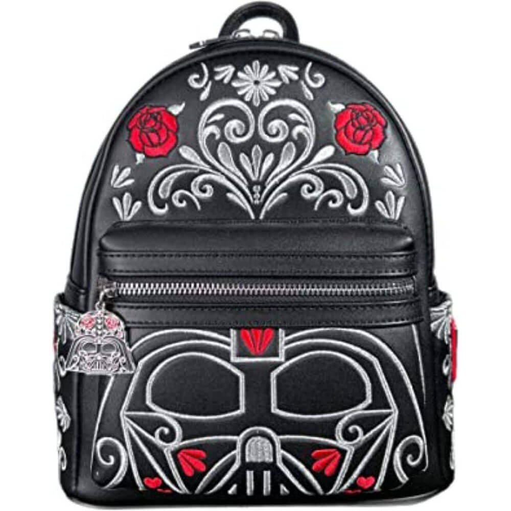 Darth Vader Floral Embroidered Cosplay US Exc. Mini Backpack
